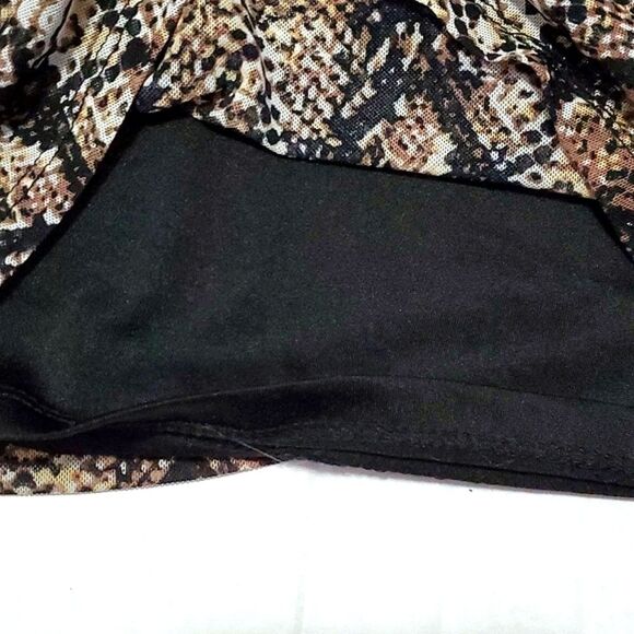 A Reason Snake Print Boho Chic Longsleeve Top - Picture 8 of 10